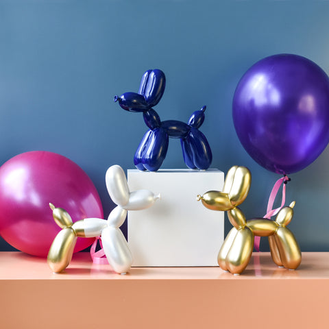 Ballonstatue „Welpe“.