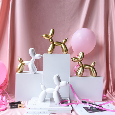 Ballonstatue „Welpe“.