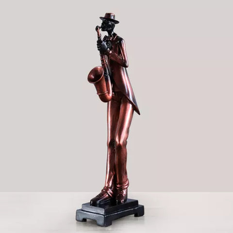 Mannstatue<br> Jazzgruppe