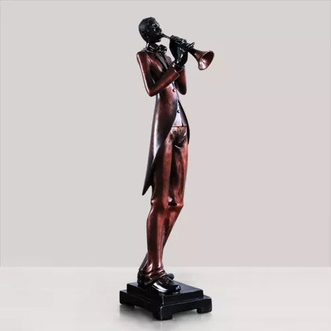 Mannstatue<br> Jazzgruppe