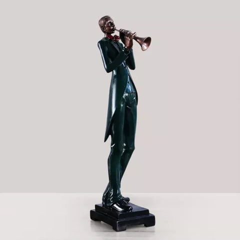 Mannstatue<br> Jazzgruppe