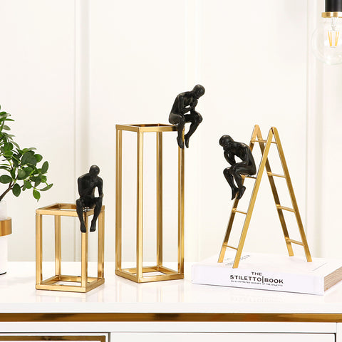 Mannstatue<br> Der Design Thinker