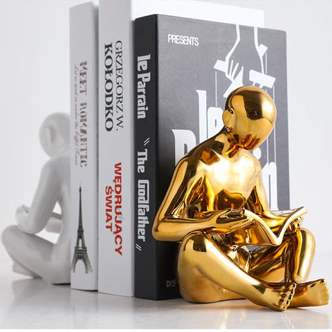 Moderne Skulptur<br> Designer-Buchstütze