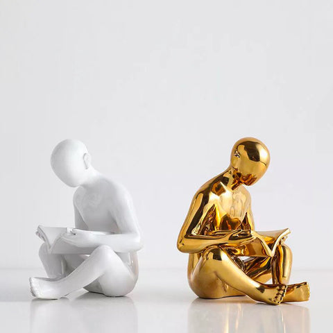 Moderne Skulptur<br> Designer-Buchstütze