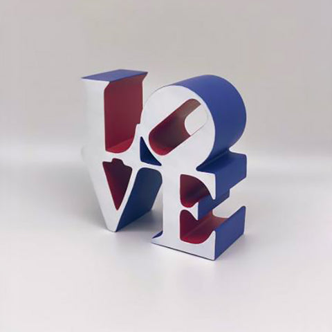 Paarstatue<br> „LIEBE“-Dekor