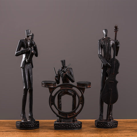Mannstatue<br> Musikerfigur