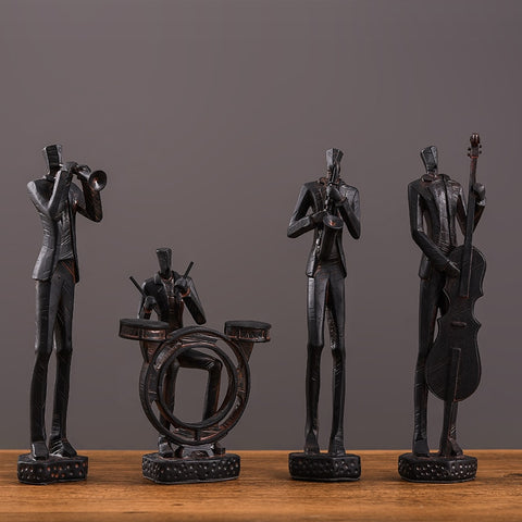 Mannstatue<br> Musikerfigur