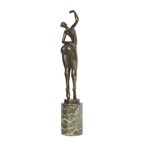 Bronze Frau 'Pose' in Bronze 44 cm