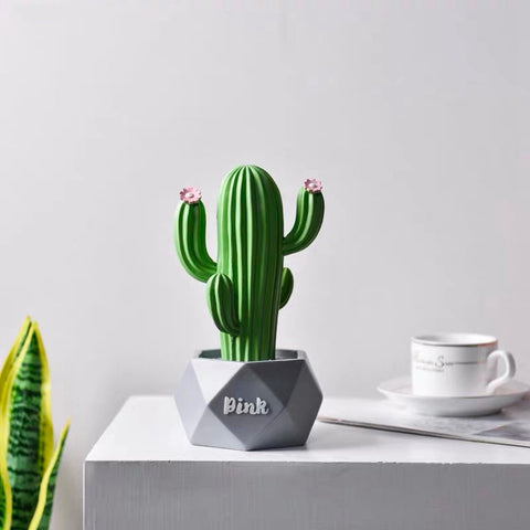 Moderne Skulptur<br> Kaktus-Innendekoration