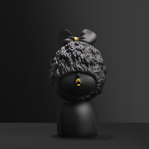 Zeitgenössische Skulptur<br> Moderne Statuette 20 cm