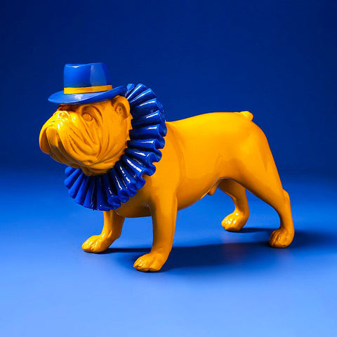 Bulldoggenstatue<br> Dekorative englische Bulldogge 19 cm