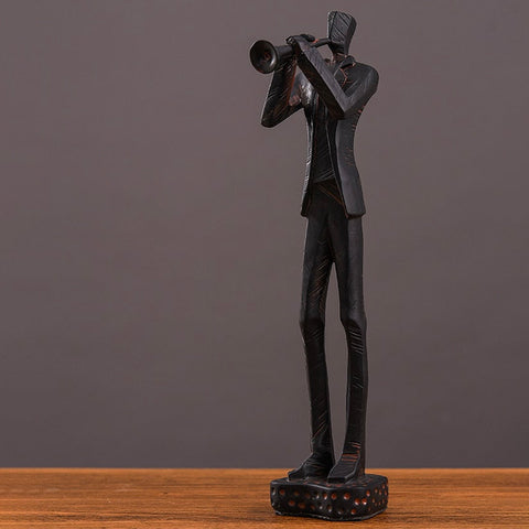 Mannstatue<br> Musikerfigur