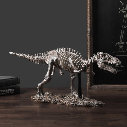 Moderne Skulptur<br> Dinosaurier-Skelett-Dekoration