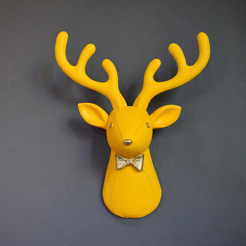 Hirsch-Wandskulptur<br> Wanddekoration für Babyzimmer, Mädchen/Jungen