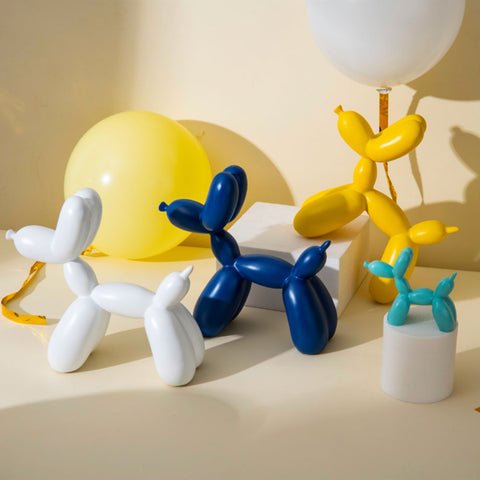 Ballonstatue „Welpe“.