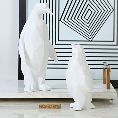 Pinguin-Statue<br> Origami