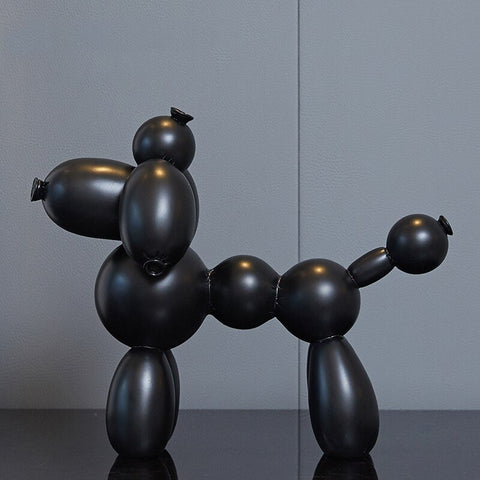 Hundestatue<br> Hundeballon-Dekoration