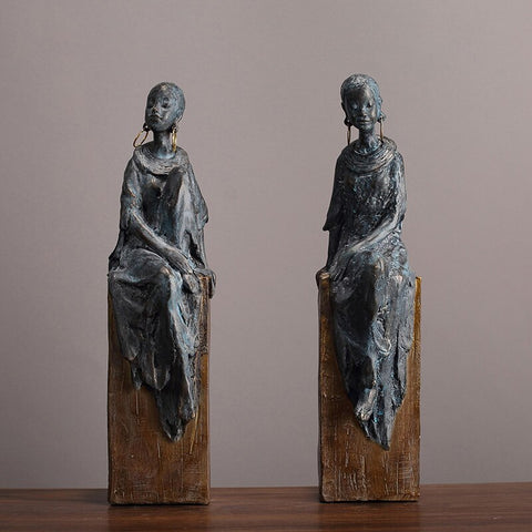 Afrikanische Statue<br> Dekoration