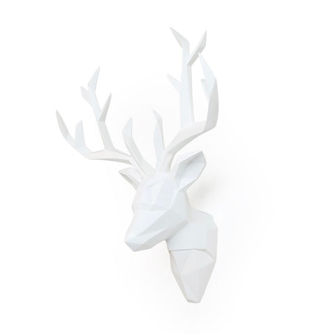 Hirsch-Wandskulptur<br> Moderne Wohnzimmer-Wanddekoration