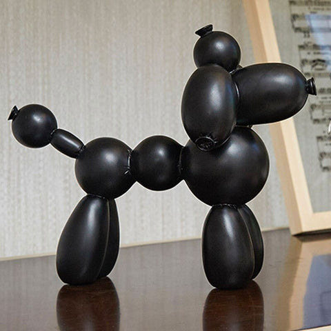 Hundestatue<br> Hundeballon-Dekoration