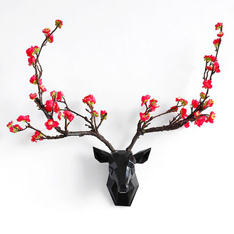 Hirsch-Wandskulptur<br> XXL-Wanddekoration