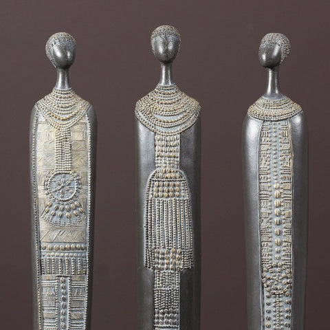 Afrikanische Statue<br> Mann