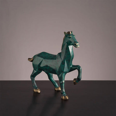 Pferdestatue<br> Geometrisch