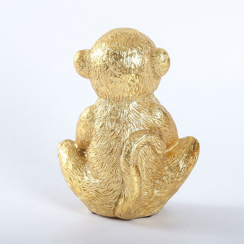 Gorilla-Statue<br> Die 3 Affen der Weisheit Deko 14 cm