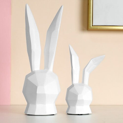 Origami-Kaninchen-Statuette