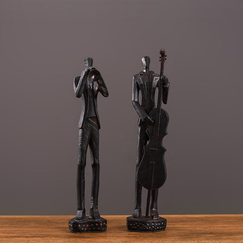 Mannstatue<br> Musikerfigur