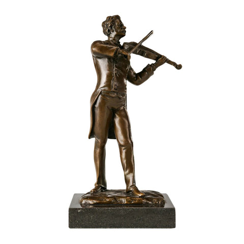 Bronzeskulptur<br> Johann-Strauss-Statue 21 cm