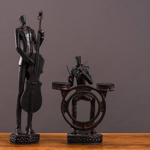 Mannstatue<br> Musikerfigur