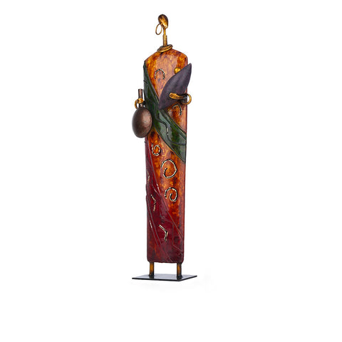 Afrikanische Statue<br> Metall