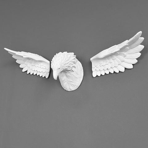 Adler-Wandskulptur<br> Originelle Wanddekoration