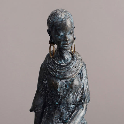 Afrikanische Statue<br> Dekoration
