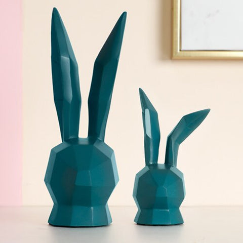 Origami-Kaninchen-Statuette