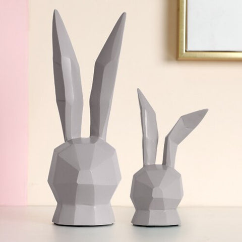 Origami-Kaninchen-Statuette