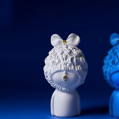 Zeitgenössische Skulptur<br> Moderne Statuette 20 cm