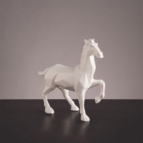 Pferdestatue<br> Geometrisch