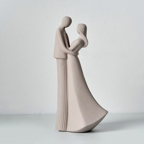 Paarstatue<br> Steineffekt