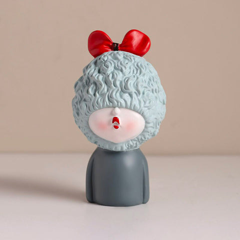 Zeitgenössische Skulptur<br> Moderne Statuette 20 cm
