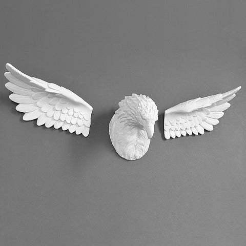 Adler-Wandskulptur<br> Originelle Wanddekoration