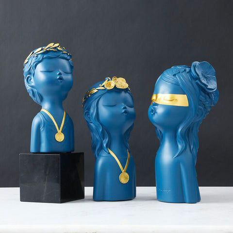 Zeitgenössische Skulptur<br> Büstendeko-Design
