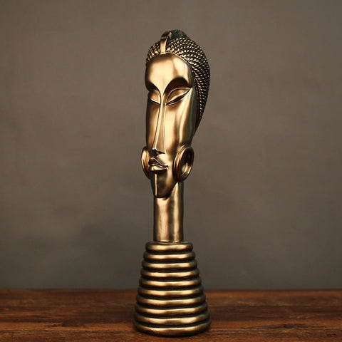Afrikanische Statue<br> Bronze