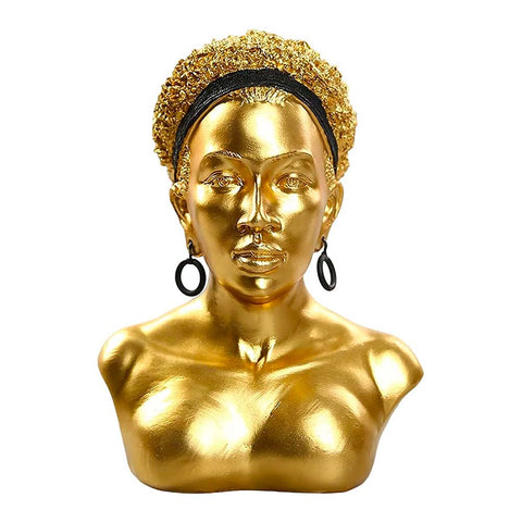 Afrikanische Büste<br> Frau 25 cm