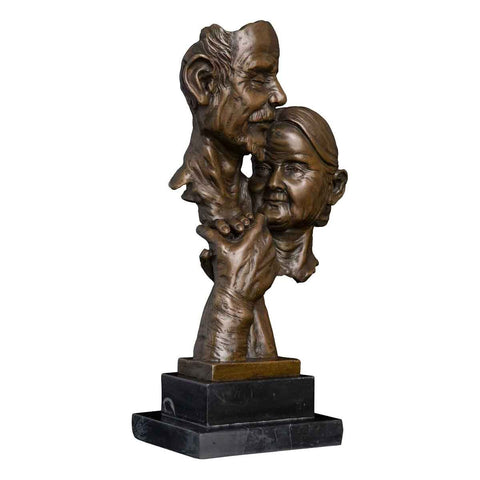 Bronzepaar 27 cm
