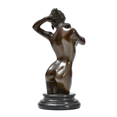 Bronzene nackte Frau in Bronze 30 cm