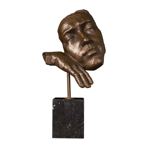 Denker Bronze 46 cm
