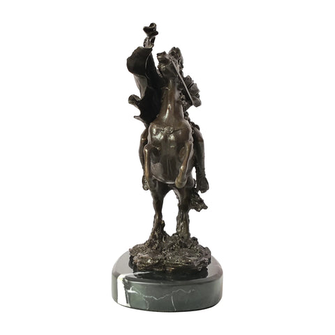 Napoleon zu Pferd Bronzestatue 29 cm