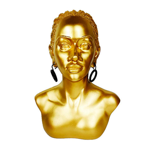 Afrikanische Büste<br> Frau 25 cm